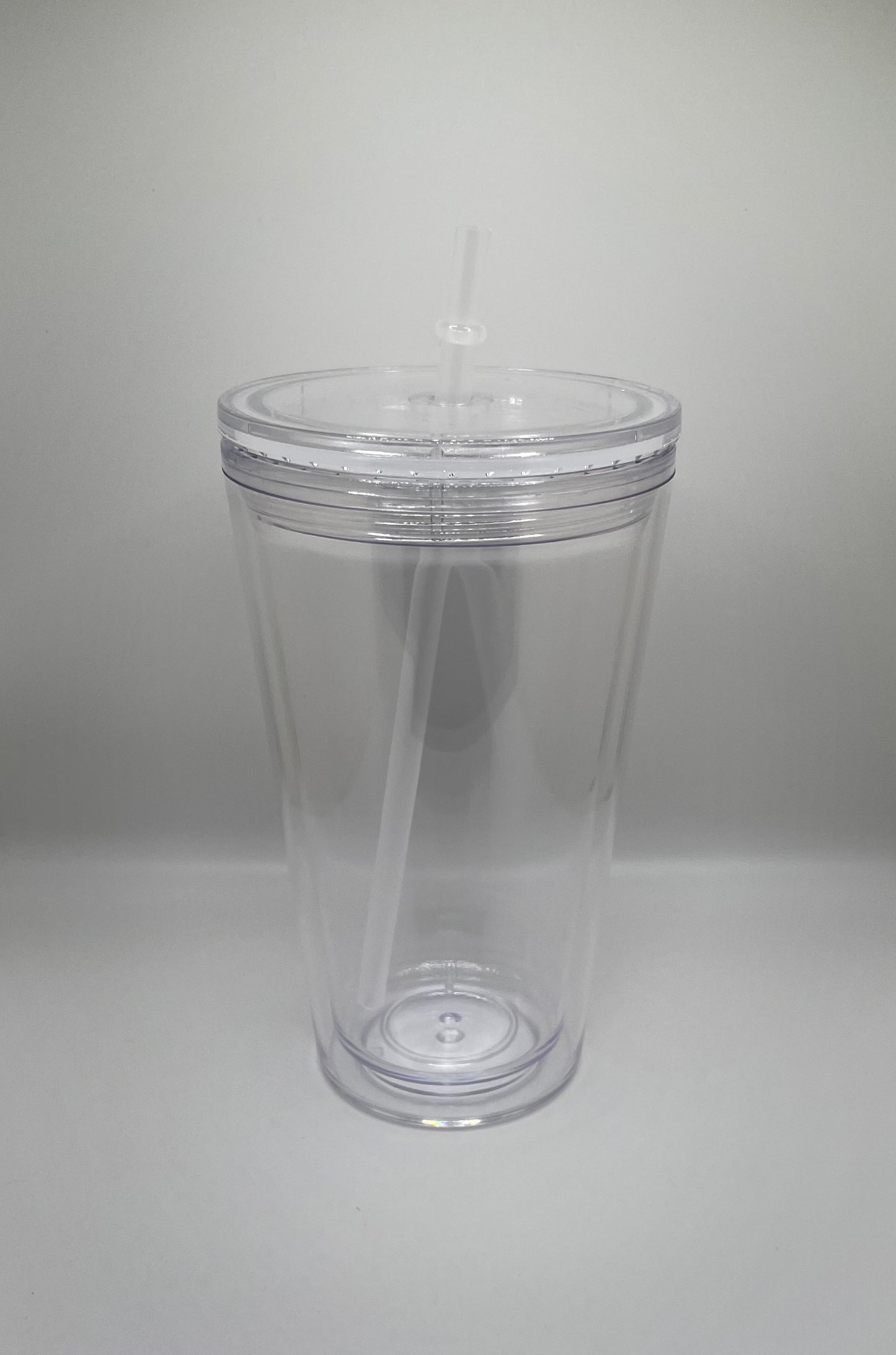 16oz Double Wall Clear Tumbler