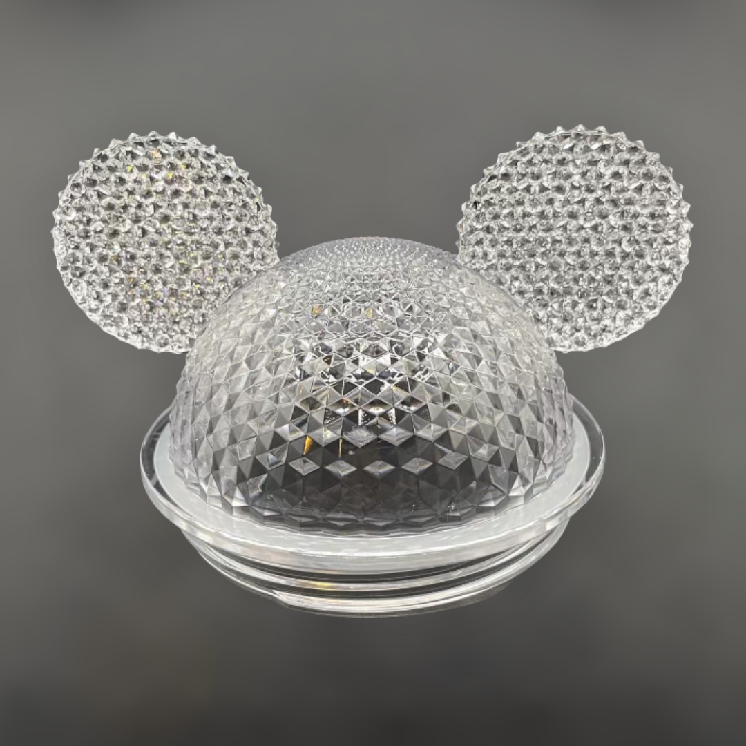 Clear Studded Ear Lids