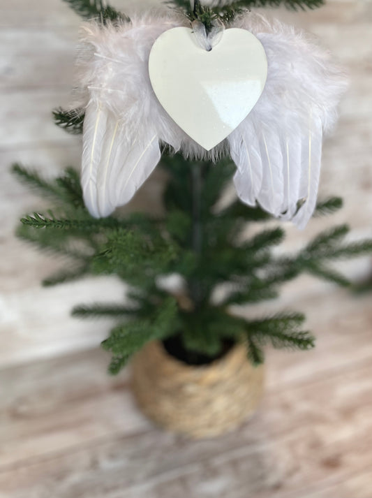 Heart Wing Ornament