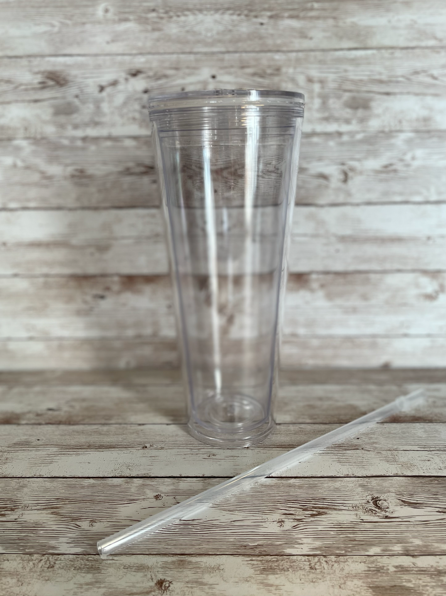 24oz Double Wall Clear Lid